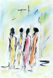 , 2025 / Pastell/Tinte
